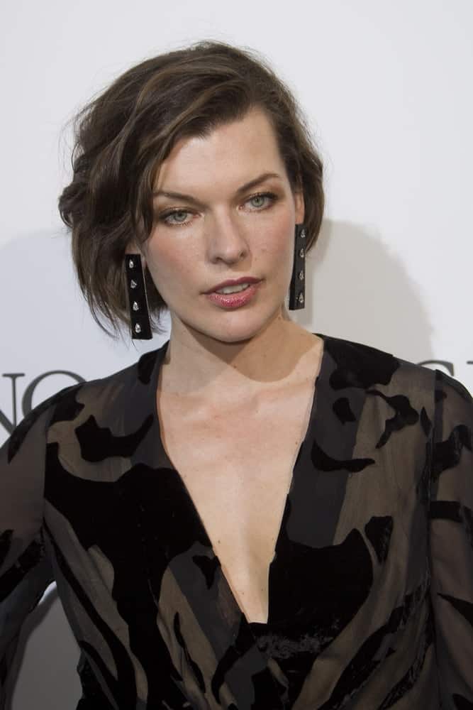 Milla Jovovich's Hairstyles Over the Years