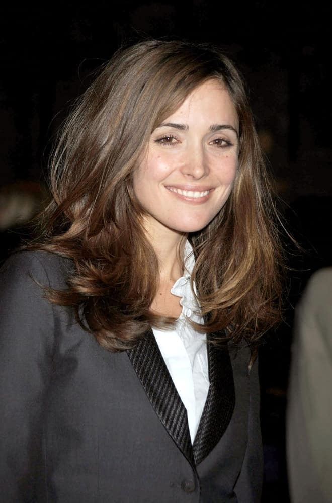 Rose Byrne was at the Rag and Bone Fall 2009 Fashion Show-Part 2, Cedar Lake, New York, NY on February 13, 2009. She wore a smart casual outfit with her long brunette hair that is loose and tousled with layers and waves.
