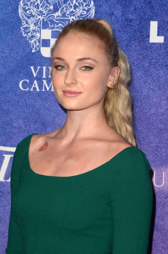 Sophie Turner pulled her blonde tresses back into a sleek high ponytail at the Variety Power of Young Hollywood Event on August 16, 2016.