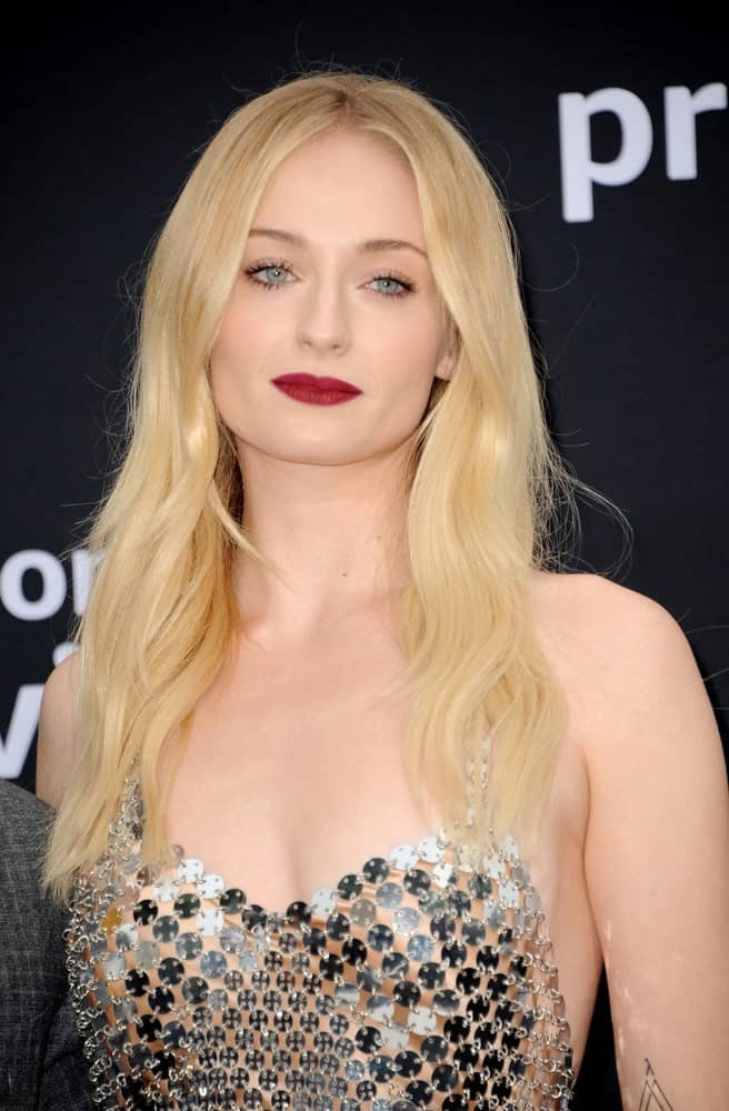 Sophie Turner looked absolutely divine in a stunning dress paired with her long blonde waves at the premiere of Amazon Prime Video's 'Chasing Happiness' held on June 3, 2019.