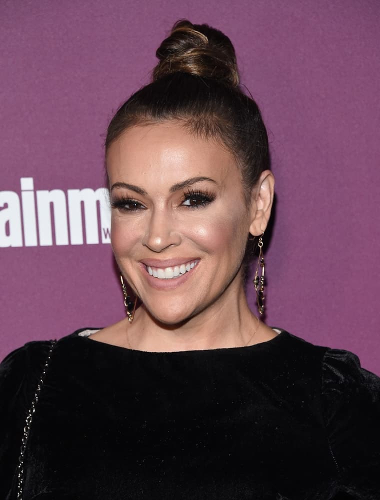 Alyssa Milano's Hairstyles Over the Years