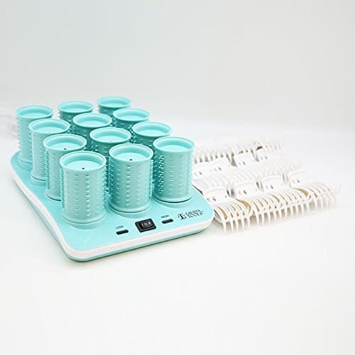 Ribbed Hot Hair Rollers