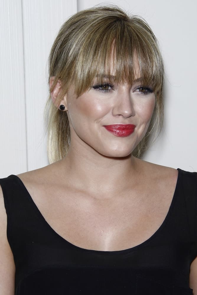 Her look perfectly demonstrates the messy ponytail with wispy bangs at the Kimberly Snyder Book Launch Party For 'The Beauty Detox Solution' on April 13, 2011.