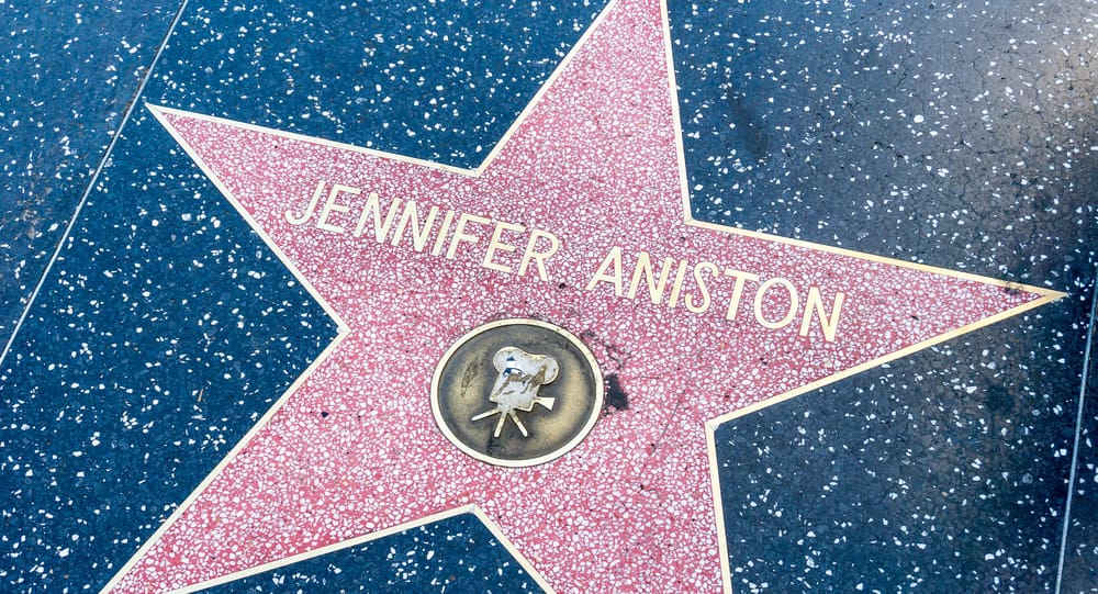 Jennifer Aniston's Hollywood Walk-of-Fame Star