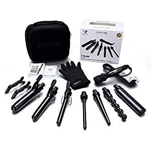 PARWIN PRO 7 in 1 Curling Iron Wand Set