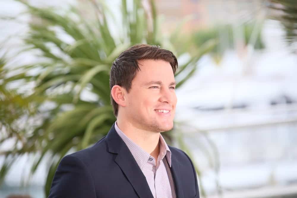 Looking all gorgeous and handsome, Channing Tatum showcased his short textured hair that's side-parted during the 'Foxcatcher' photocall at the 67th Annual Cannes Film Festival on May 19, 2014.