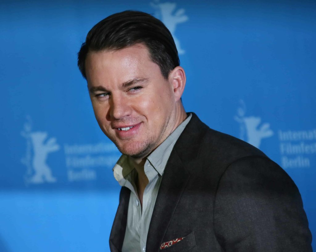 Channing Tatum with a short slicked hair at the "Hail, Caesar!" photo call at the 66th Berlinale Int'l Film Festival in 2016.