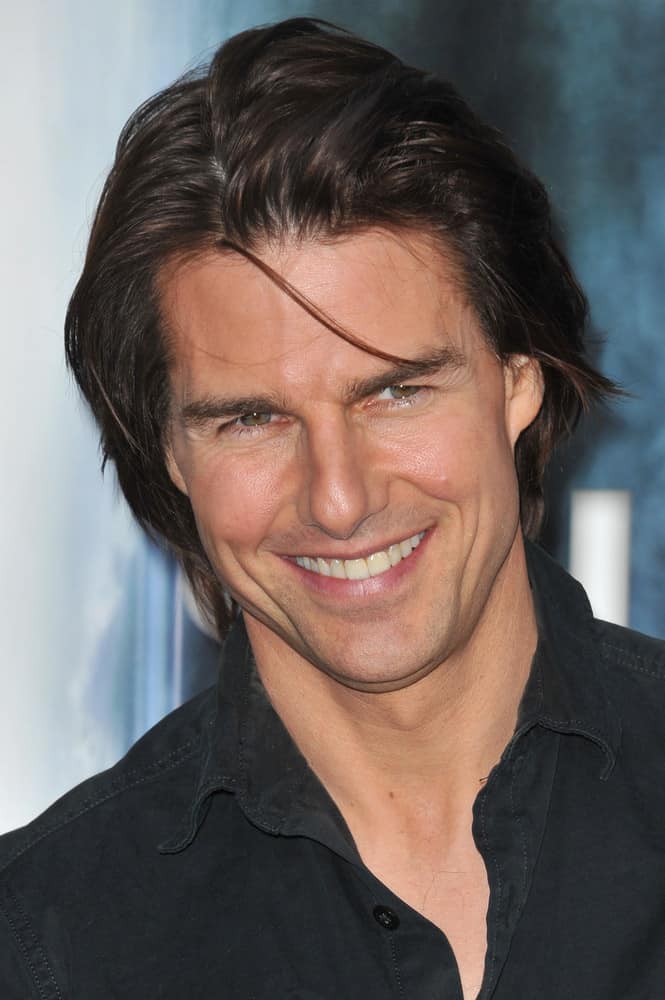 hair style of tom cruise