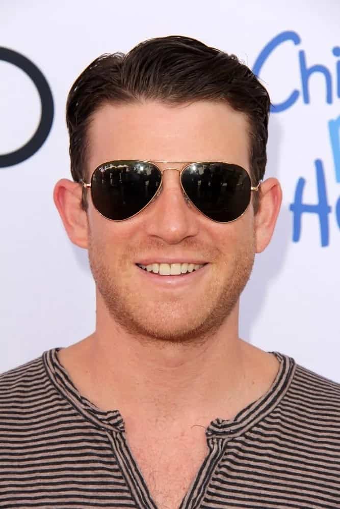 Bryan Greenberg went with a vintage look to his short side-parted hairstyle and aviator sunglasses during the 1st Annual Children Mending Hearts Style Sunday at the Private Residence last June 8, 2013 in Beverly Hills, CA.