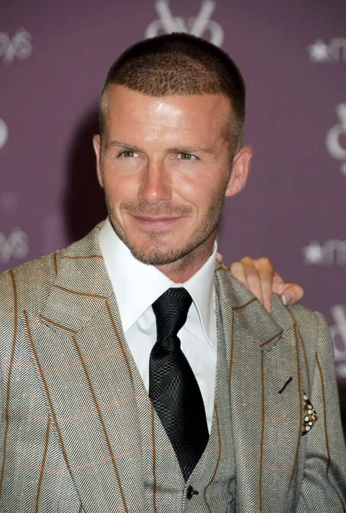 David Beckham S Hairstyles Over The Years