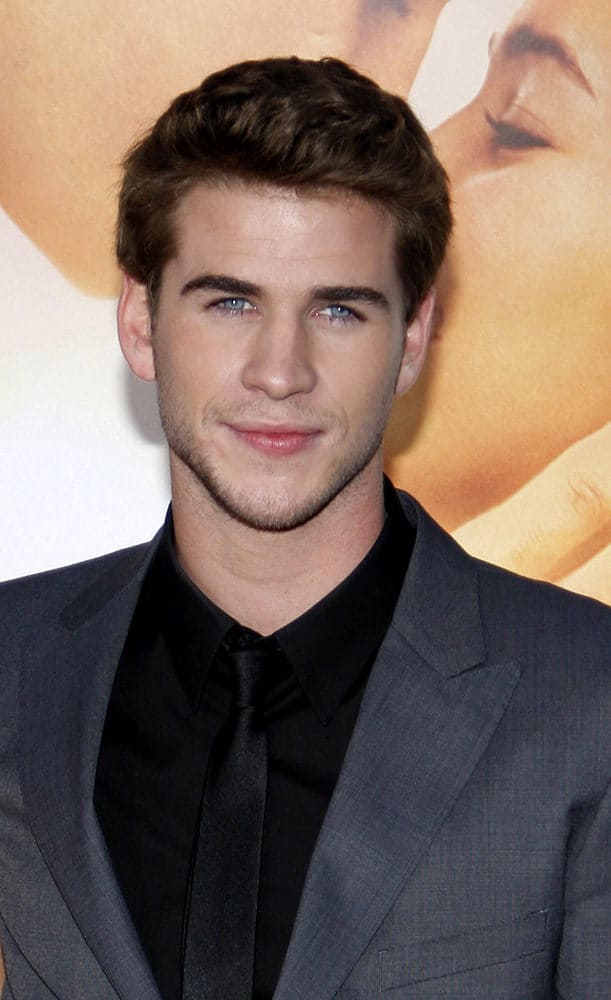 Liam Hemsworth looked so young with his brushed up 'do during the world premiere of "The Last Song" held at the ArcLight Cinemas in Hollywood, California, United States on March 25, 2010.
