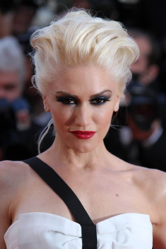 Gwen Stefani was seen at the Cannes Film Festival last May 20, 2011 in Cannes, France. She was stylish in her white dress complemented by her tousled beehive upstyle.