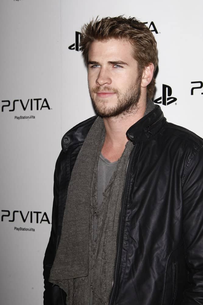 The actor was seen at the Sony PlayStationAE Unveils PS VITA Portable Entertainment System at Siren Studios on February 15, 2012 with a spiky hairstyle complemented by his full beard.