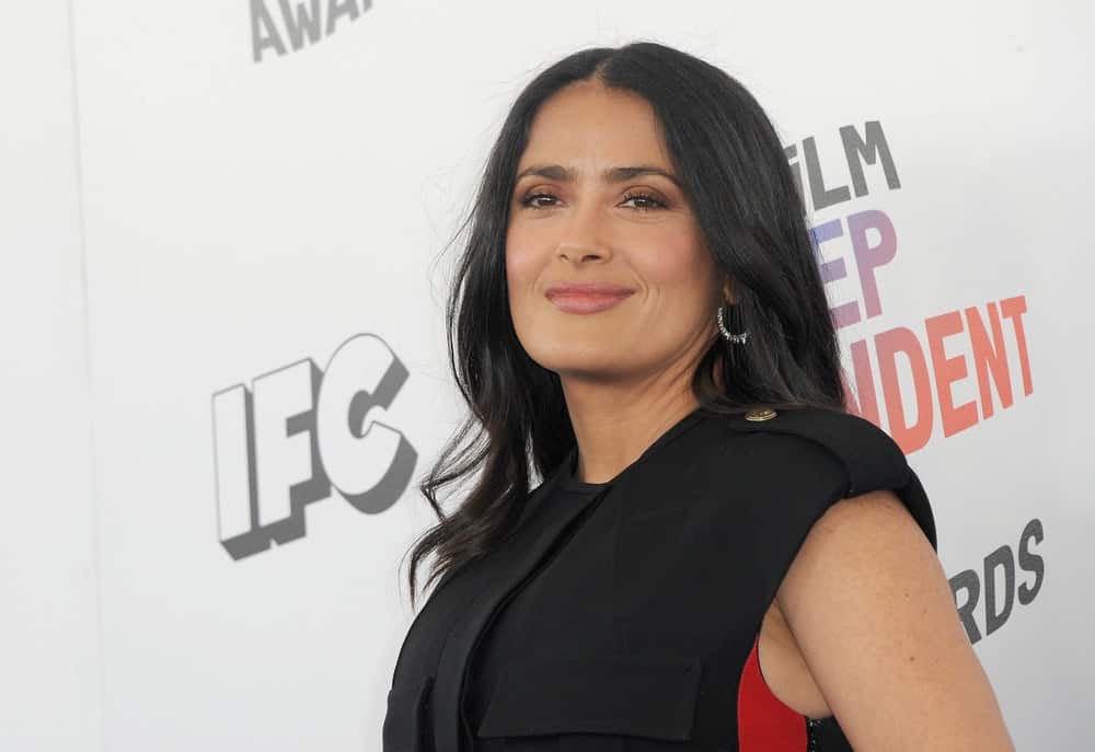 Salma Hayek S Hairstyles Over The Years