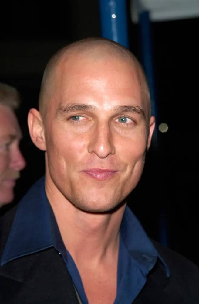 Matthew Mcconaughey Shaved Head