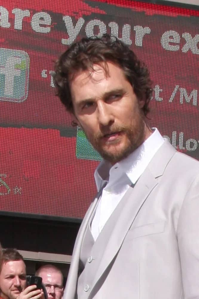 Matthew McConaughey was sexy and charming when he showed up with a tousled hairstyle and bearded look at his Hollywood Walk of Fame Star Ceremony at the Hollywood & Highland last November 17, 2014 in Los Angeles.
