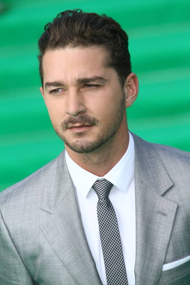 Shia LaBeouf arrived at the premiere for the 'Transformers: Dark of the Moon' during the 33rd Moscow Film Festival at Pushkinskiy Theatre last June 23, 2011 in Moscow, Russia. His dark brown curls were brushed up to match his neat beard.
