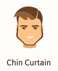 Chin curtain beard example