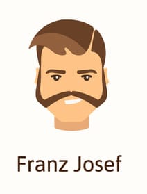 Franz Josef beard style