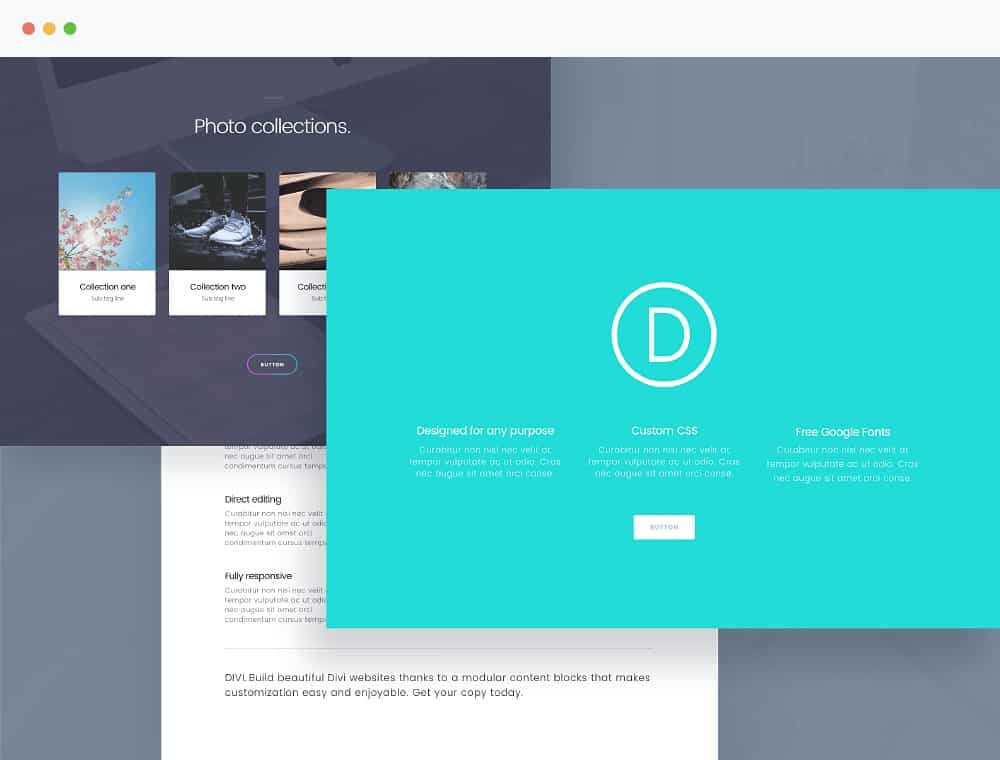 Divi theme by elegant themes