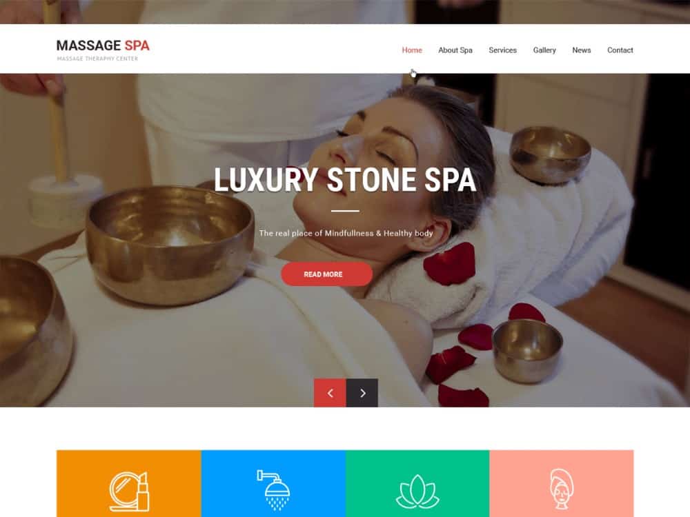 Massage Spa WP theme