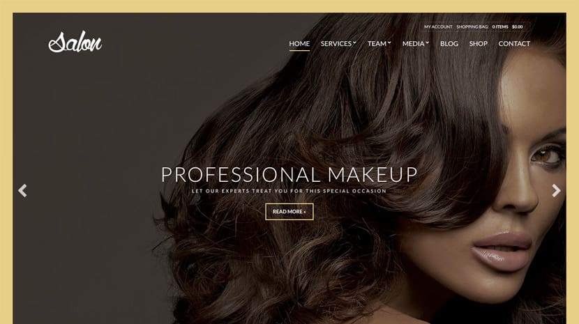 Salon theme by CSSigniter