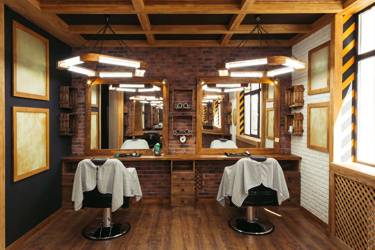 15 Stylish Barber Shop Interior Design Ideas Photos Headcurve   Barbershop Interior Design Dec8 00009 