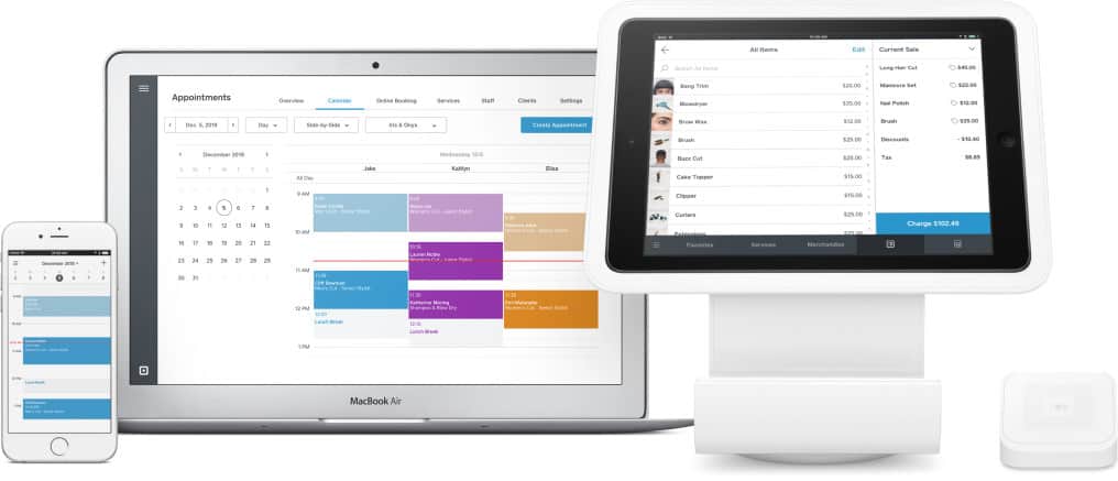 Square Appointments business scheduling software