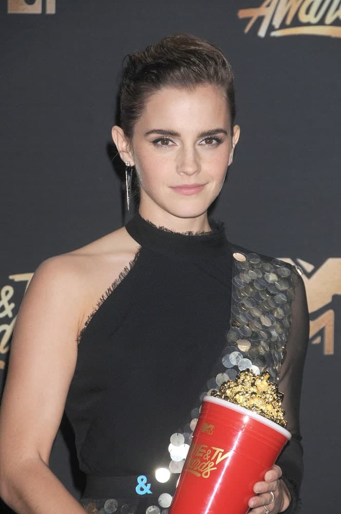 Emma Watson with Short Pixie Hair