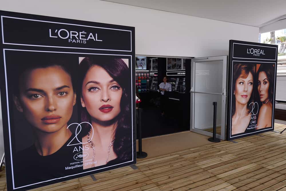 A makeup studio of L’Oreal Paris