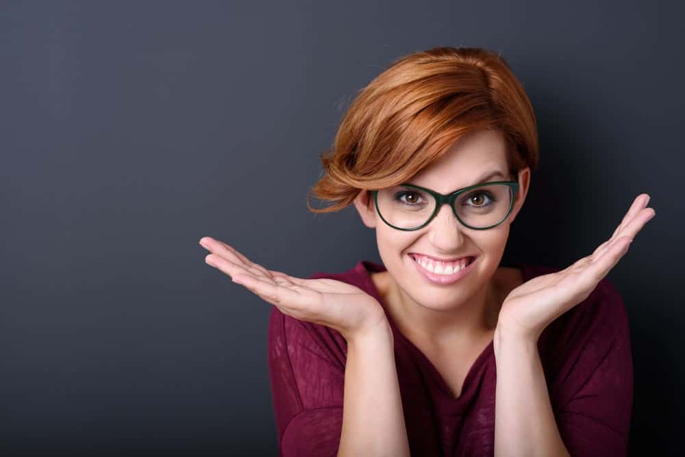 Bangs swept to the side always looks super cute and can make your forehead look smaller. The bangs will definitely give you a whole new look. 