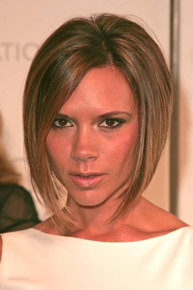 When it comes to short straight hairstyles and cuts for women, this iconic style sported by the equally iconic Victoria Beckham just couldn’t be ignored. The businesswoman/ fashion designer set a new trend when she went for this short but prominent angular bob. This style is time-saving because you wouldn’t require any further styling and thus, great for working women who are always rushing to get one thing done or another. 