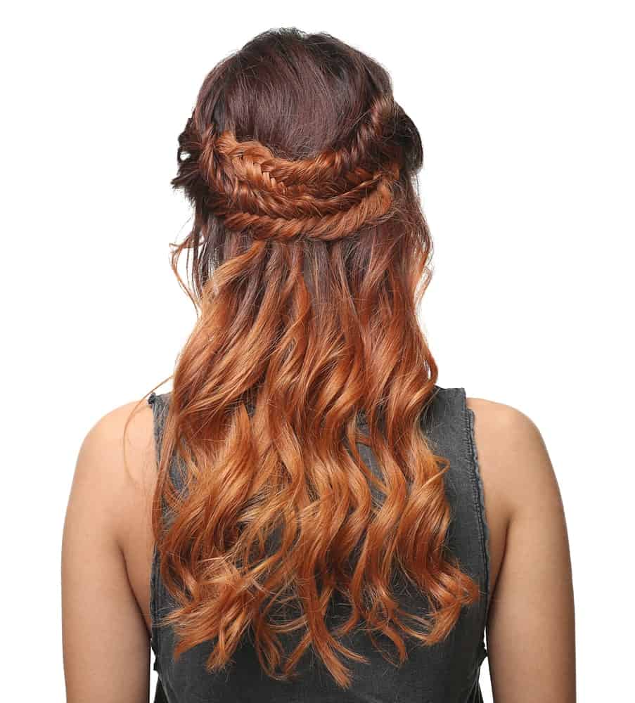 While this dyed hairstyle looks rather intricate, it is really quite simple and takes only a few minutes to recreate. Beautiful and easy to handle, this could be your next “everyday” hairstyle. The best part about this hairstyle is that it brings focus to the different shades in your hair. If you went for balayage, make sure you try this hairstyle at least once!