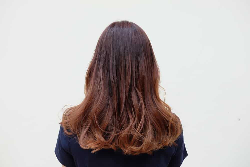These are more subtle hair highlights where all the hair is a beautiful shade of chocolate brown with gorgeous low lights of a shade lighter than the rest of the hair. 