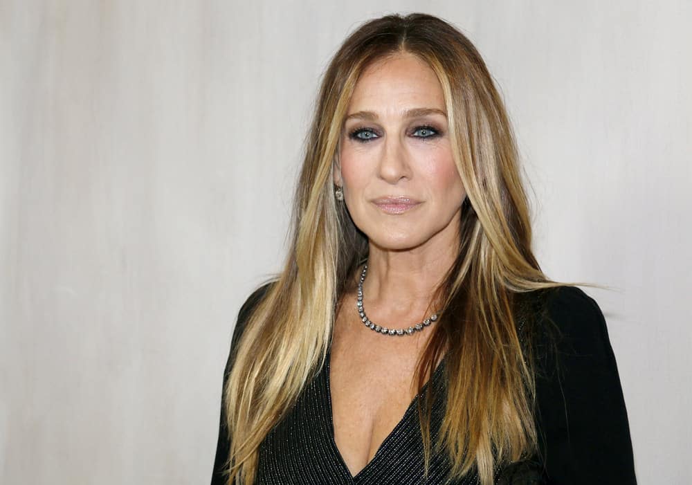 27.Sarah Jessica Parker with straight layers