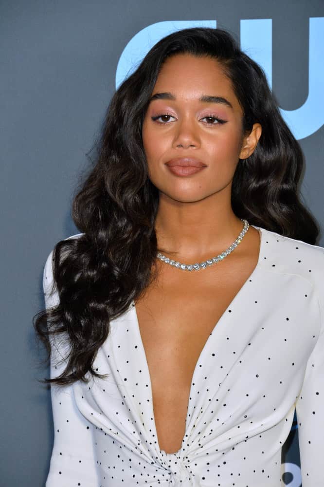 35.Laura Harrier with romantic curls