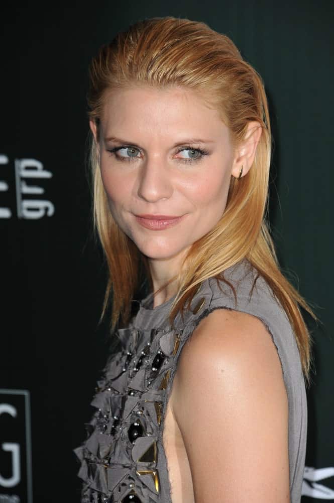 Claire Danes na 13th Annual Costume Designers Guild Awards w Beverly Hilton Hotel. 22 lutego 2011 Beverly Hills, CA.