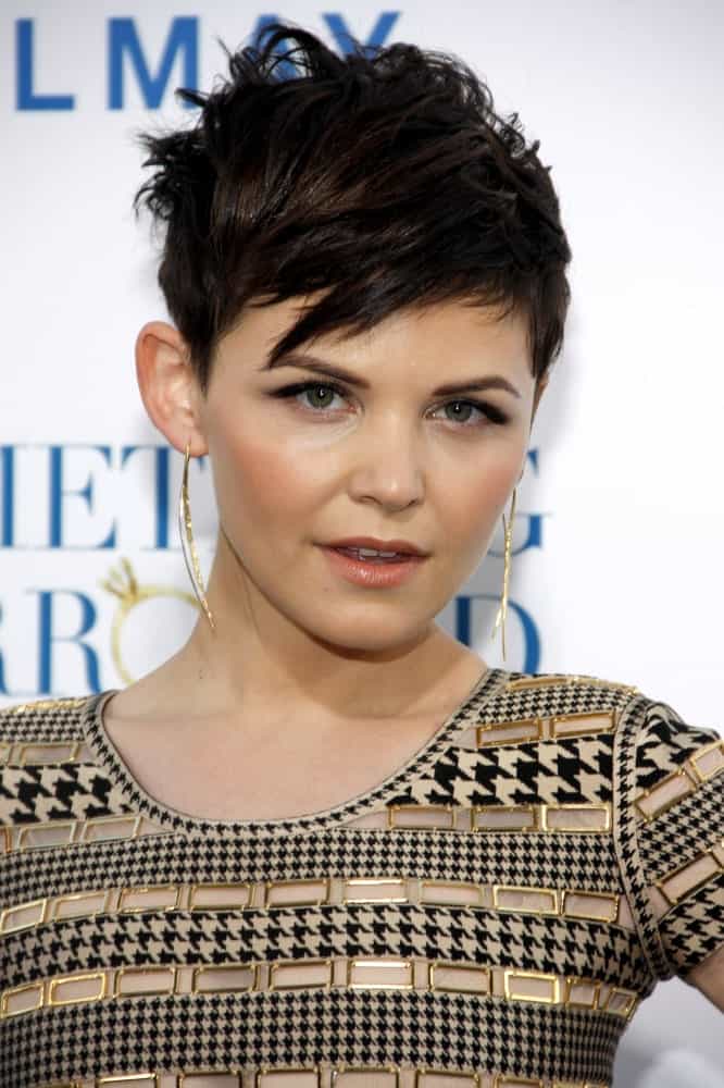 Ginnifer Goodwin at the Los Angeles Premiere of "Something Borrowed" held at the Grauman's Chinese Theater in Los Angeles, California, United States on May 3, 2011.