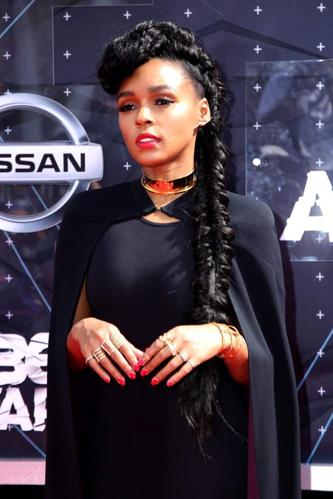 Janelle Monae at the 2015 BET Awards - Arrivals at the Microsoft Theater on June 28, 2015 in Los Angeles, CA.
