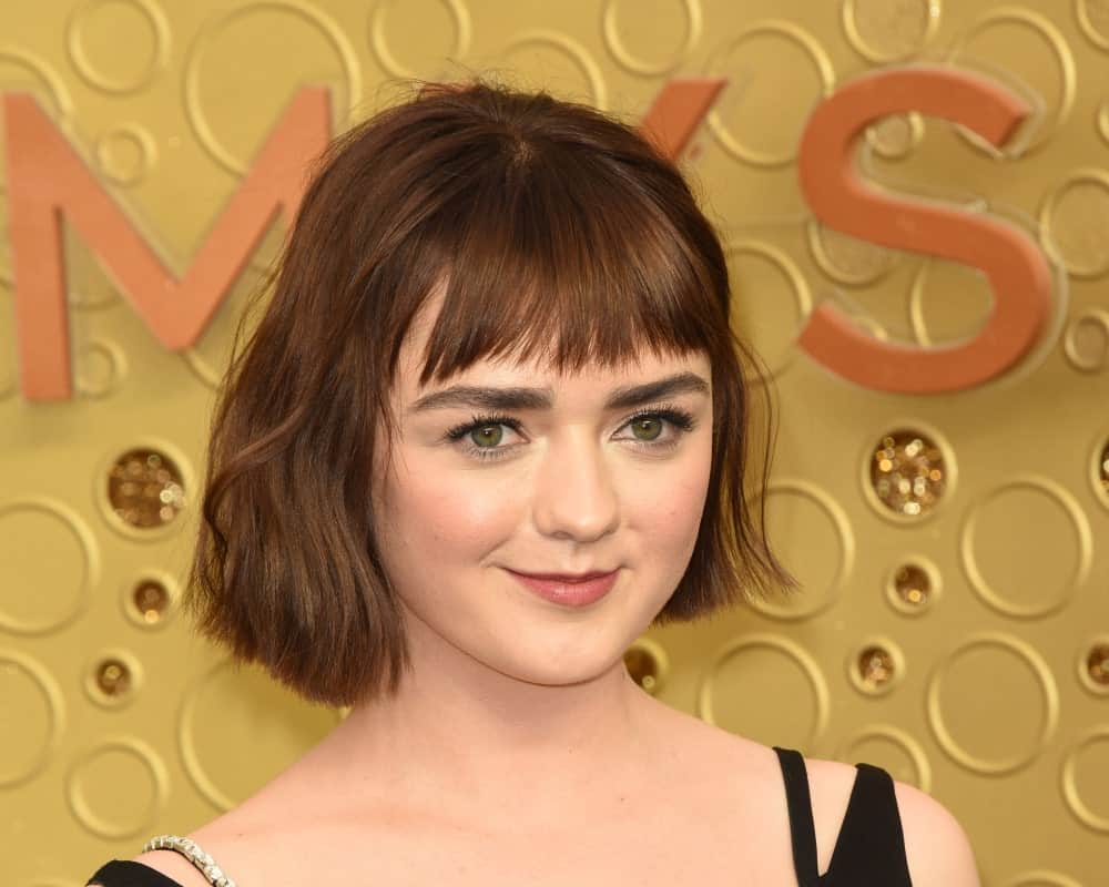Maisie WIlliams at the Primetime Emmy Awards - Arrivals at the Microsoft Theater on September 22, 2019 in Los Angeles, CA.