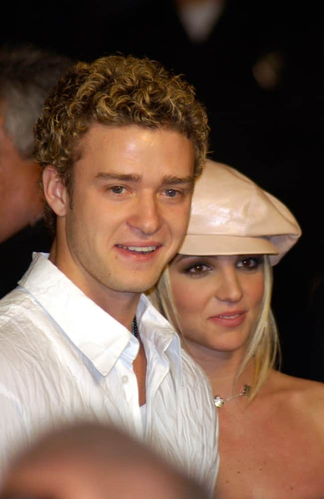 Justin Timberlake spotted with Britney Spears in Hollywood, two days before Valentines on 2002.