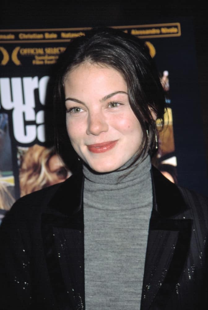 Michelle Monaghan looks demure during the premiere of Laurel Canyon in New York on Feb. 18, 2003.