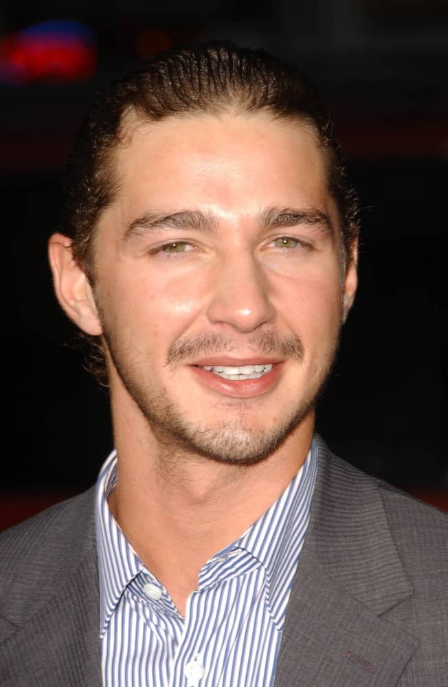 Shia LaBeouf at the Los Angeles Premiere of "Hot Rod" held at Mann's Chinese Theater, Hollywood, CA on July 26, 2007.