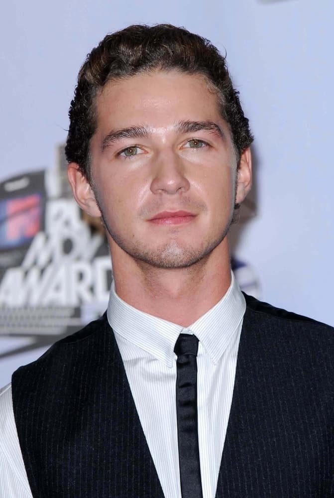 Shia LaBeouf in the press room at the 2007 MTV Movie Awards held at Gibson Amphitheatre, Universal City, CA on June 3, 2007.