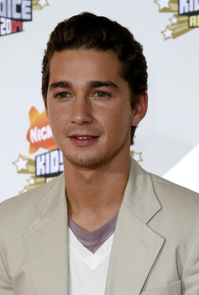 Shia LaBeouf attends the Nickelodeon's 20th Annual Kids' Choice Awards held at the Pauley Pavilion in Westwood, USA on March 31, 2007.