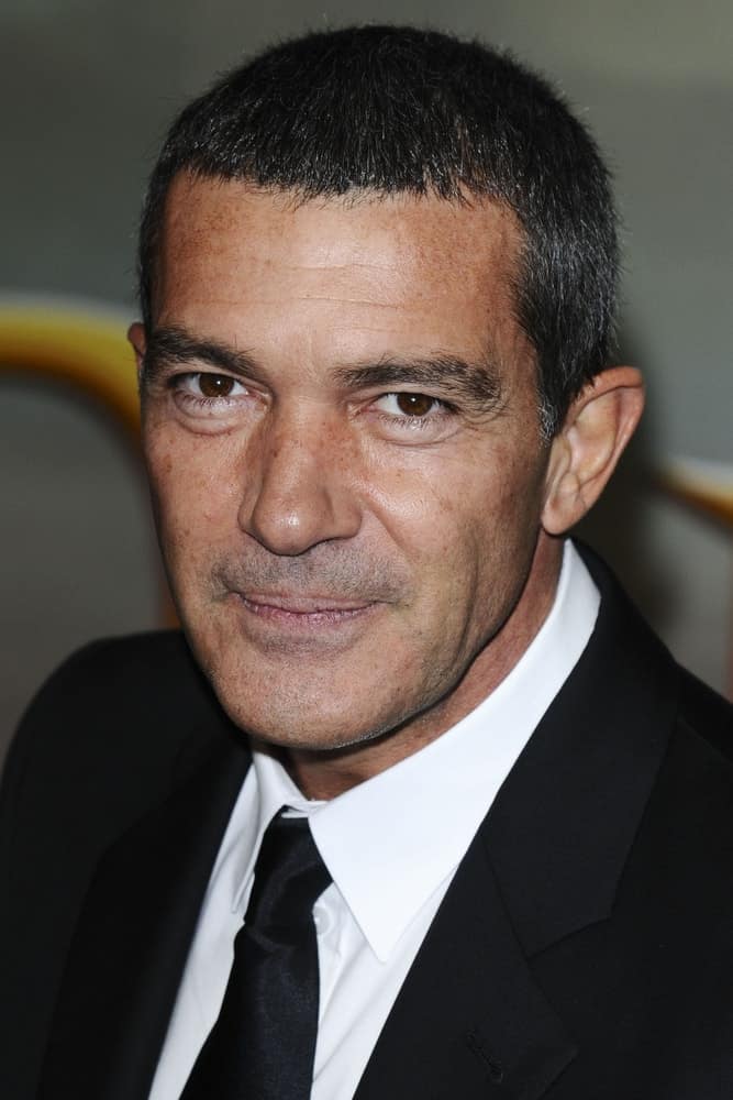 Antonio Banderas at the "Puss in Boots" premiere at the Empire Leicester Square, London in 2011.
