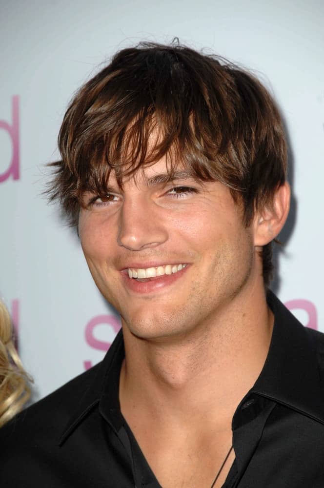 Ashton Kutcher at the Los Angeles Premiere of 'Spread'. Arclight Cinemas, Hollywood in 2009.