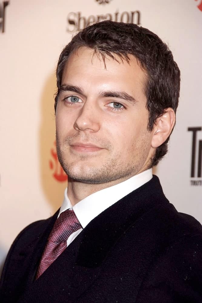 Henry Cavill incorporates his crew cut hairstyle with few strands of short bangs during the Showtime Hosts World Premiere Screening of THE TUDORS Season 2 held on March 19, 2008.