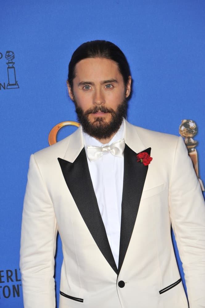 Jared Leto at the 72nd Annual Golden Globe Awards at the Beverly Hilton Hotel, Beverly Hills.