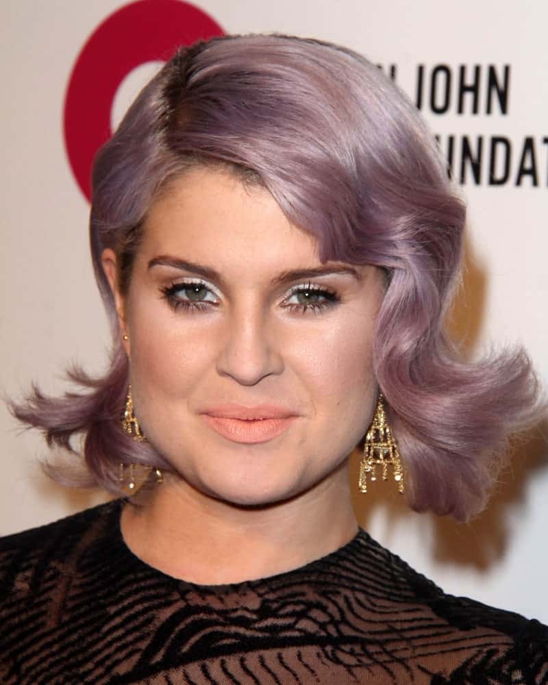 A close up look at the gorgeous Kelly Osbourne, attending the March 3, 2014 Elton John AIDS Foundation's Oscar Viewing Party at the West Hollywood Park.